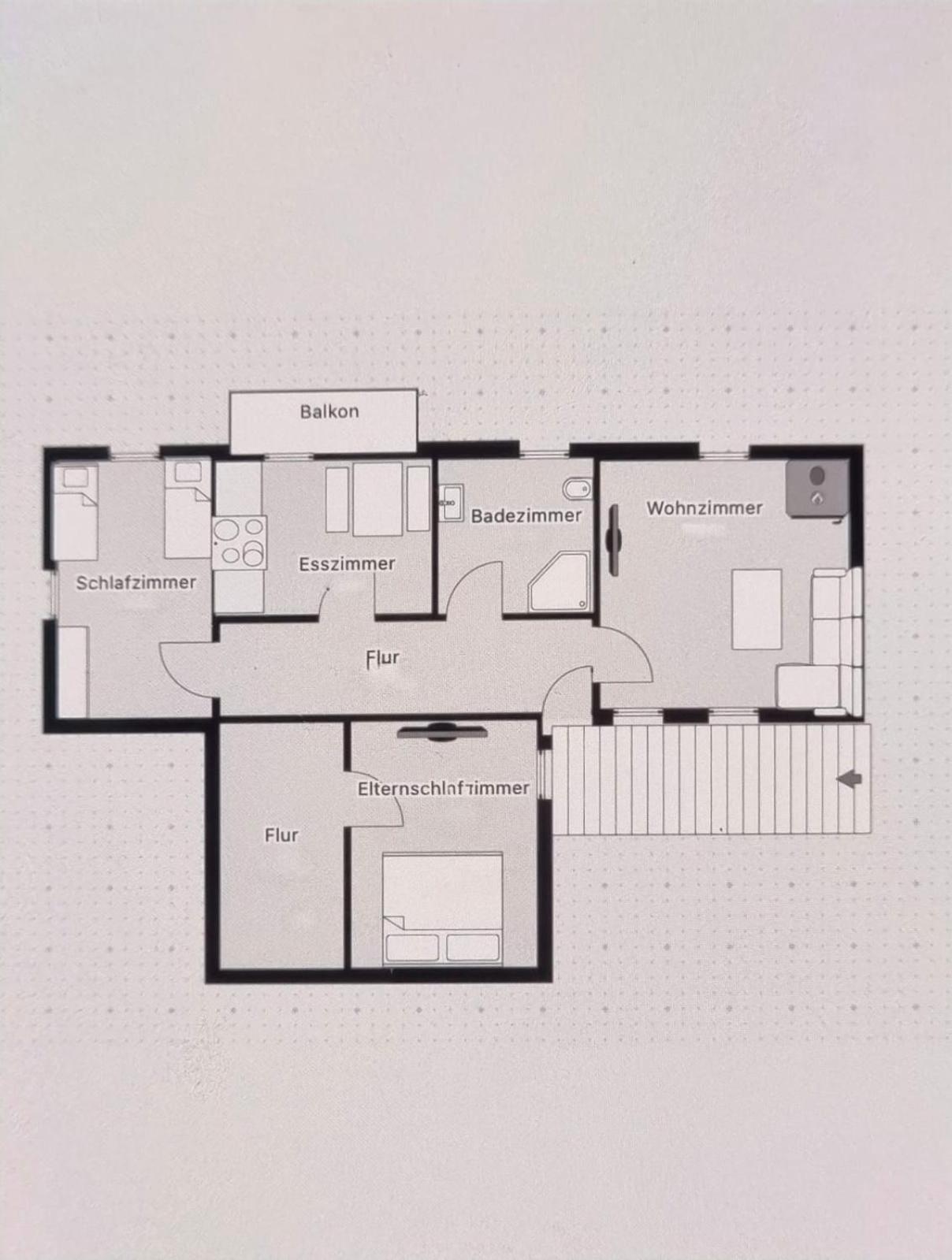 Ferienwohnung Kurparkblick Sauerland Lennestadt Eksteriør bilde